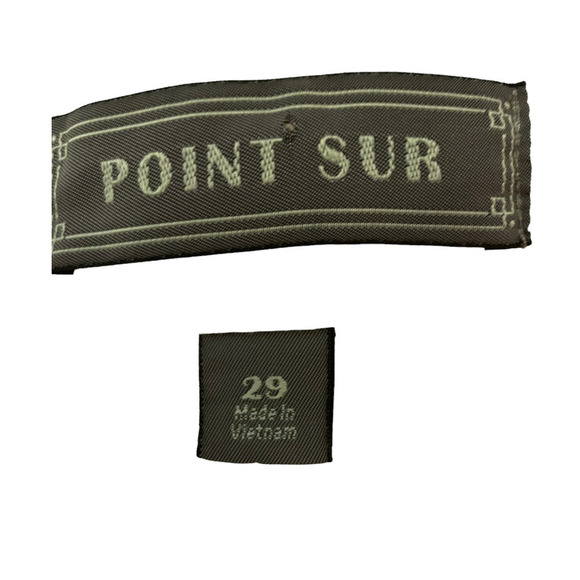 Point SUR SUBTLE PINK WIDE LEG CROP PANT - Picture 9 of 9